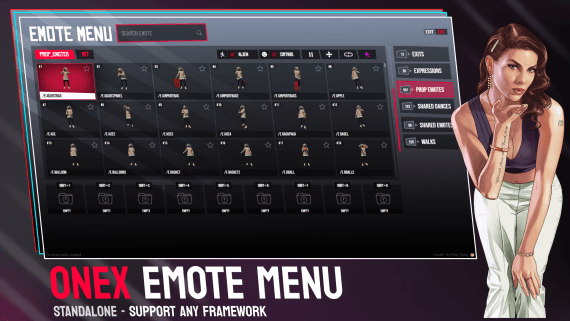 Onex Emote Menu